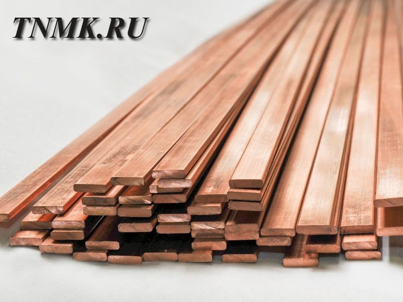 Шина медная 50х3 мм ШММ ГОСТ 434-78 купить в Прокопьевске