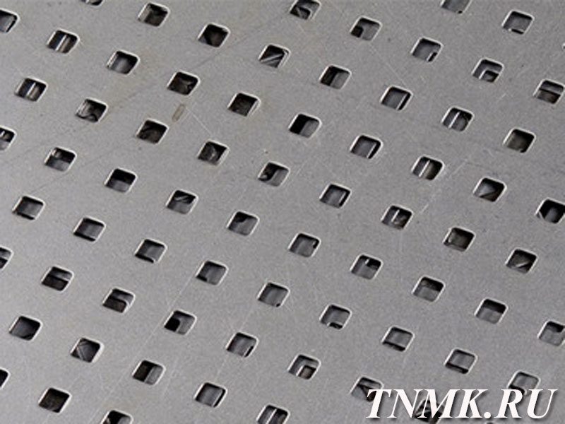 Лист перфорированный нержавеющий 1,5х1000х2000 мм Qg 6,0-9,0