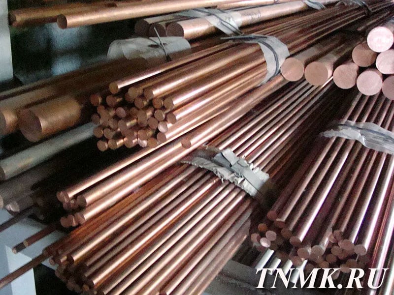 Пруток медный 110 мм М2М ГОСТ 1535-2006 купить в Прокопьевске