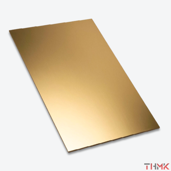 Лист латунный 0.9х600х1500 мм ЛС59-1 ГОСТ 2208-2007